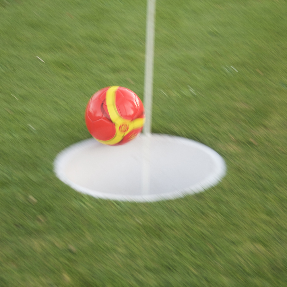 footgolf on artificial turf grass