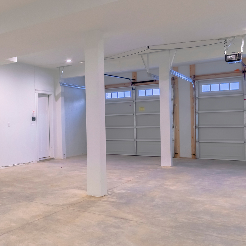garage with tight spacing