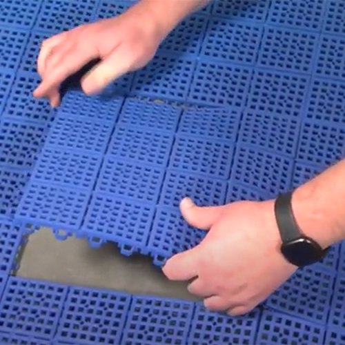 replacing patio outdoor tiles