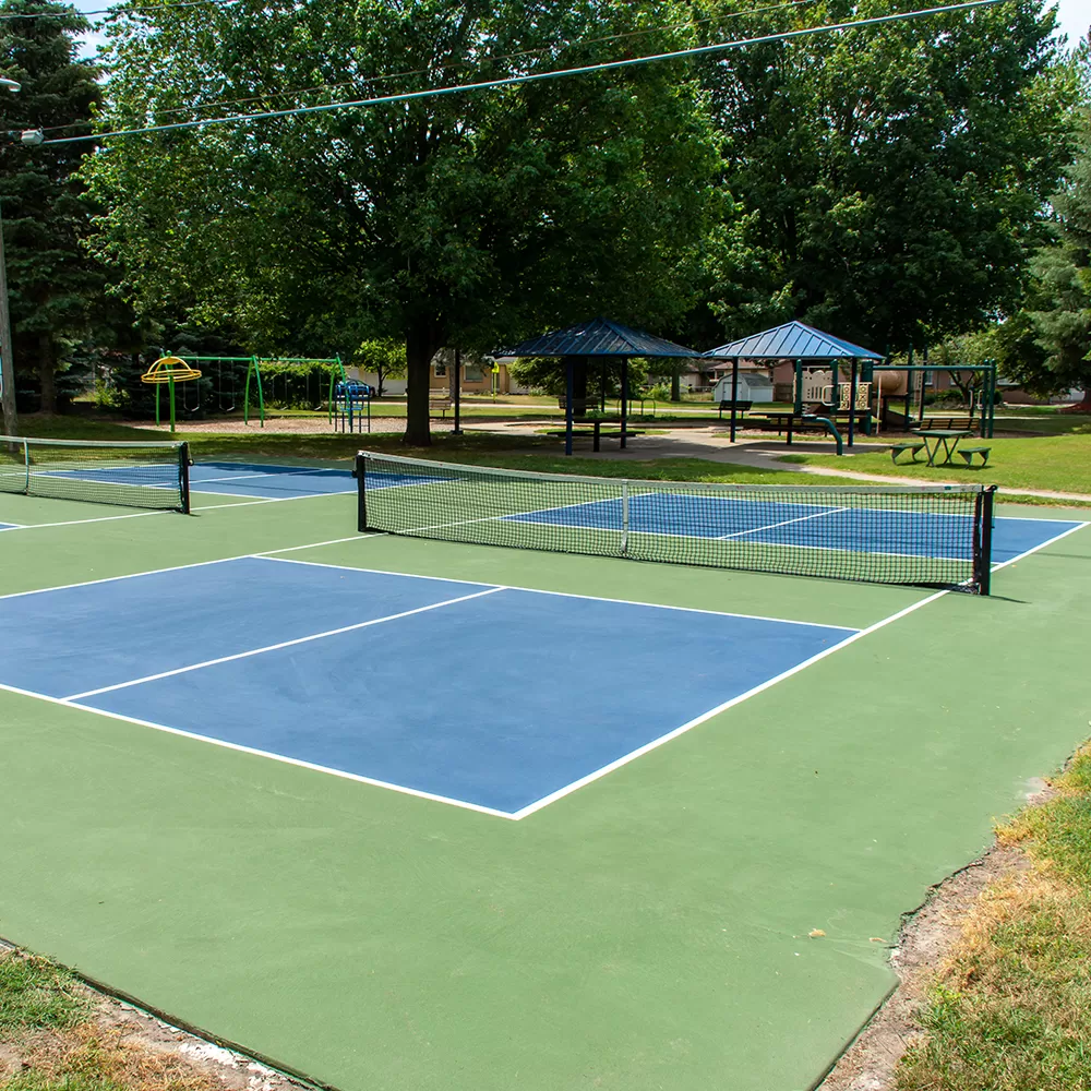 pickleball court