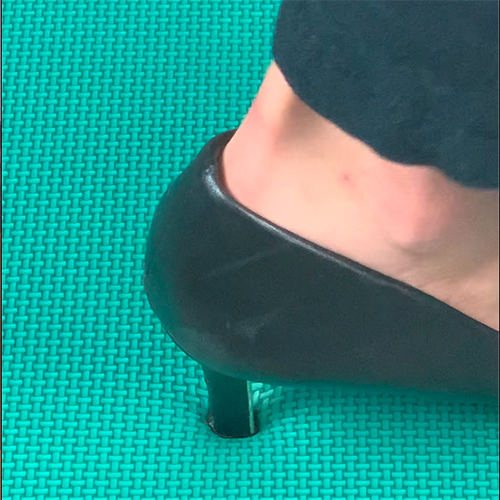 High Heels Flooring Test