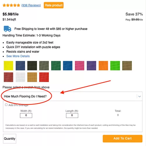 quick flooring calculator how much flooring do you need