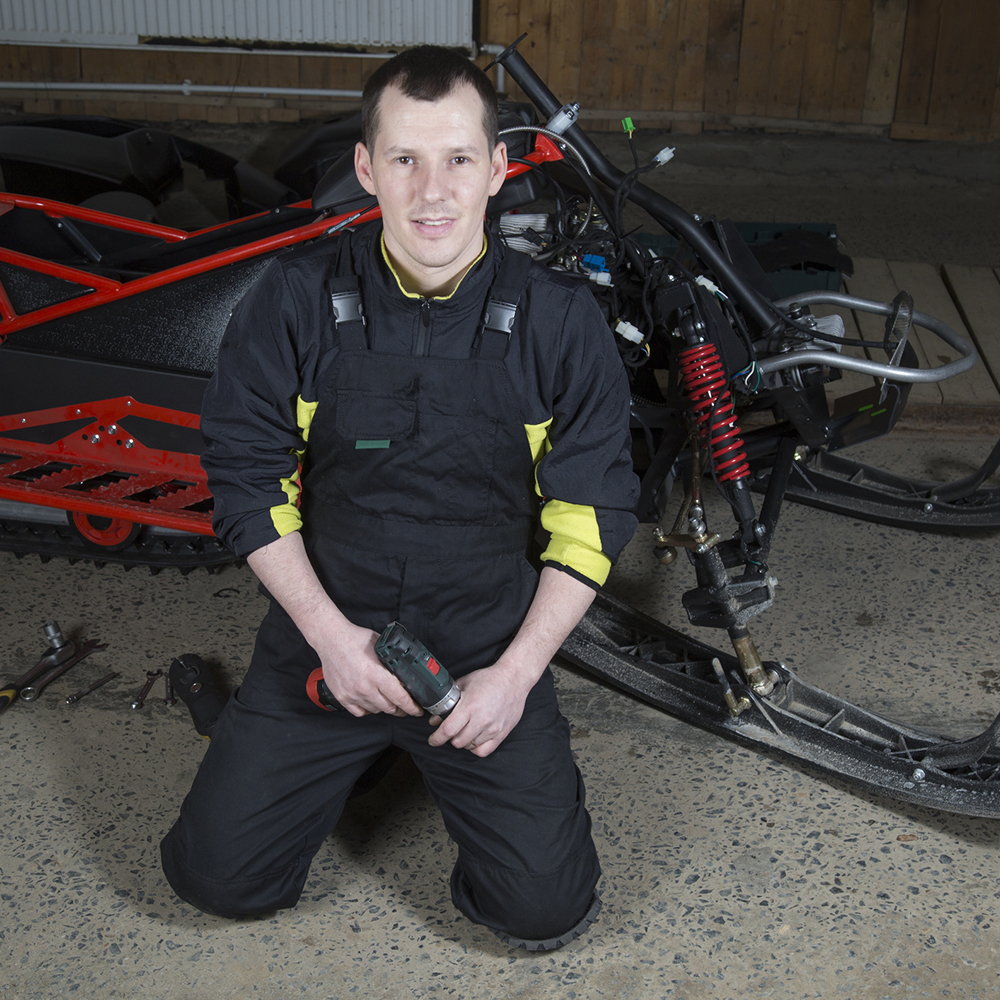 Snowmobile Shed Flooring