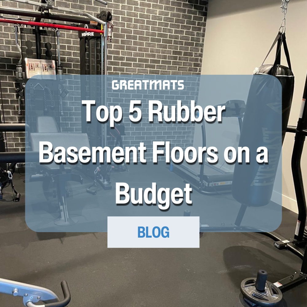 Rubber Basement Floors on a Budget