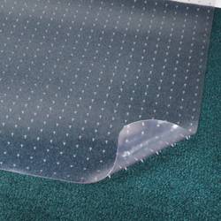Heavy duty vinyl Anchor Runners provide protection for carpets and safety for visitors.