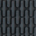Ridge Scraper Mat 3x5 Feet black