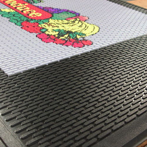 Cactus Mat 1625-C35 Ridge-Scraper Safety Mat 3' X 5' 3/8 Thick