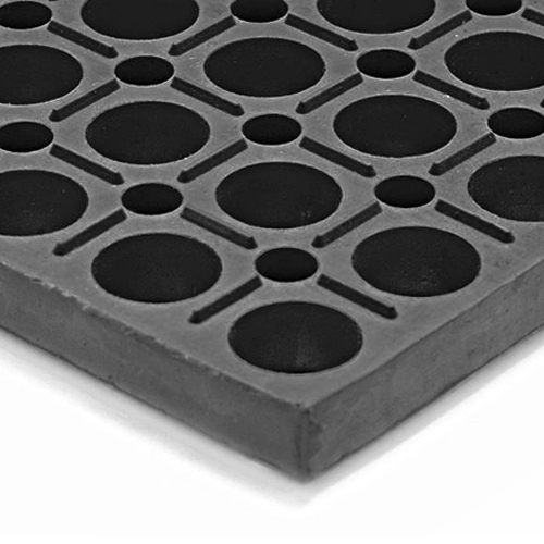 VIP Duralok Black Stub 3x5 Feet Black