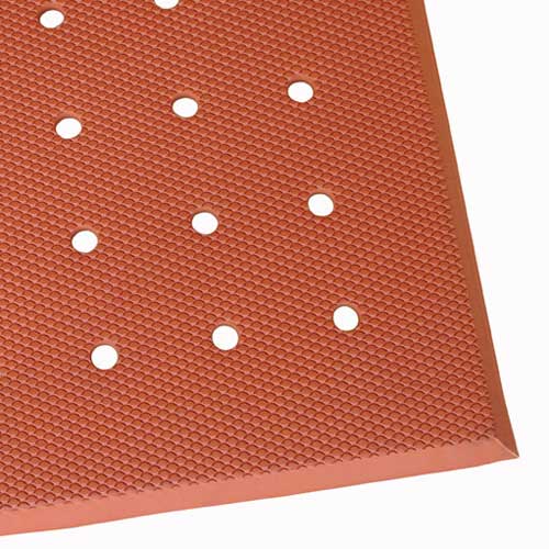 VIP Red Cloud Anti Fatigue Mat with Holes