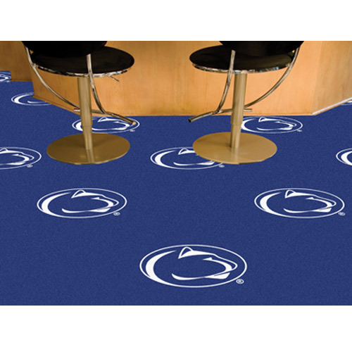 penn state themed carpet tile