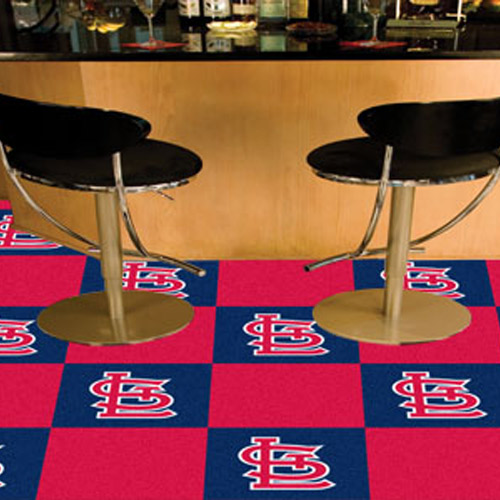 St Louis Cardinals Carpet Tiles