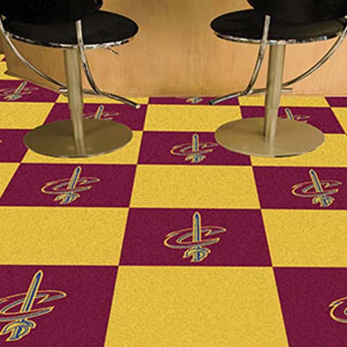 Cleveland Cavaliers carpet tiles