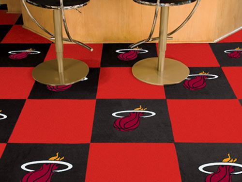 miami heat carpet tiles
