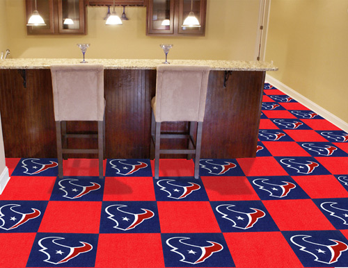 Nfl Houston Texans Carpet Tiles 18x18 Inches