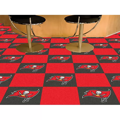 NFL Tampa Bay Buccaneers 18x18 carpet tile