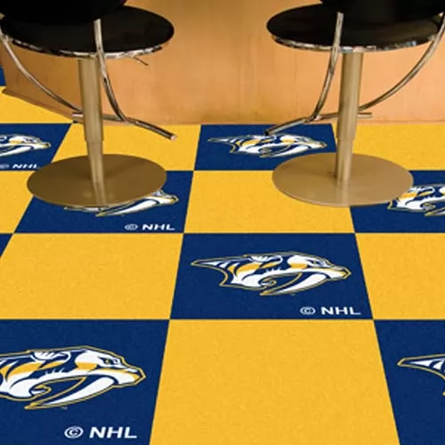 Carpet Tile NHL Nashville Predators 18x18 inches 20 per carton