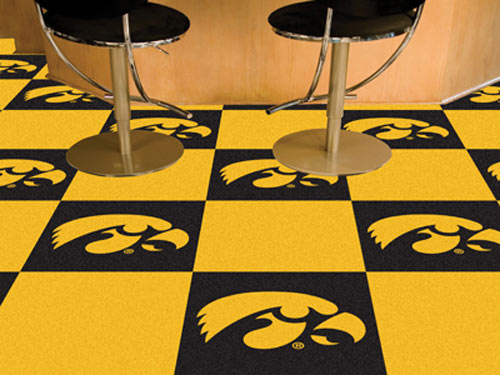 Iowa Hawkeyes Floor Tile