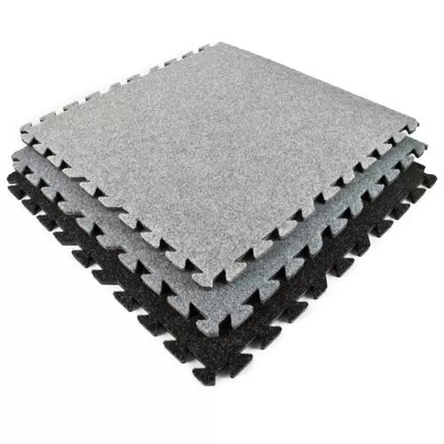 carpet tiles or squares with foam bottom layer