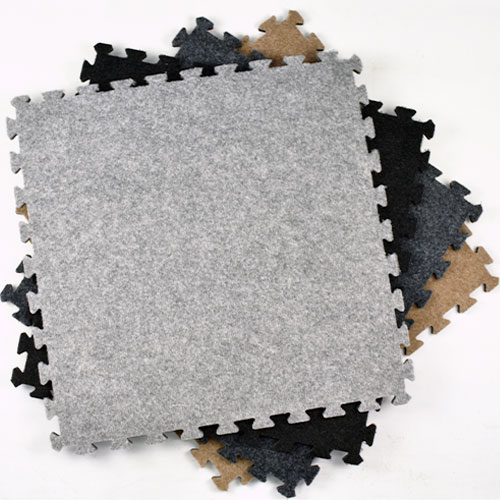 stack interlocking carpet tiles
