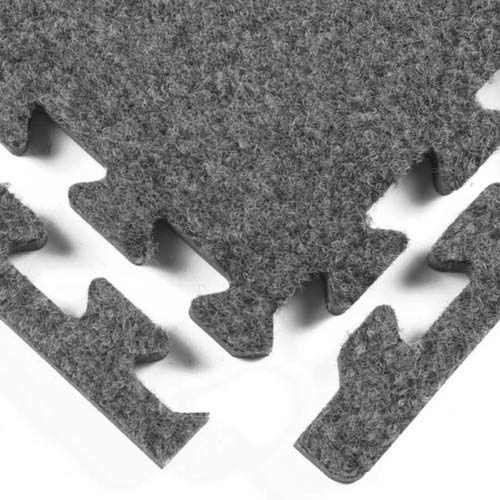 Interlocking Foam Backed Carpet Tiles