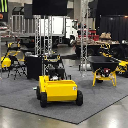 puzzle carpet mat for trade show floor