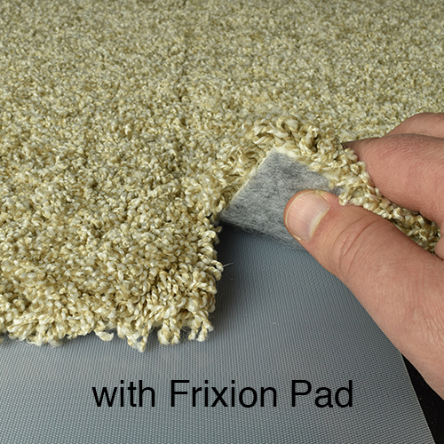 LCT Plush Luxury Carpet Tile 35 oz 24 x 40 Inches with Frixion Pad