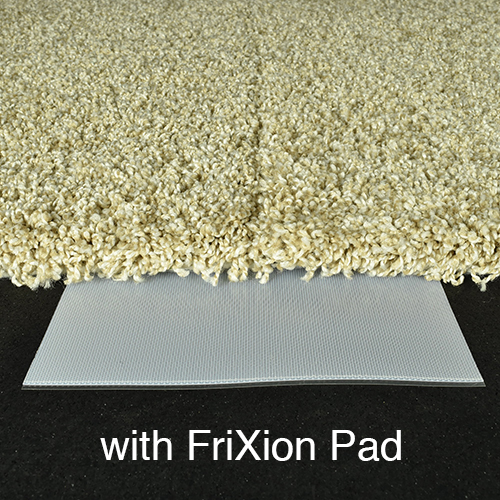 Connecting Luxury Carpet Tiles with Frixion Pads