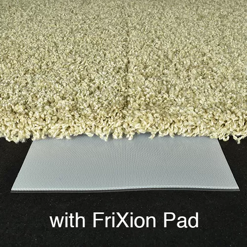 Connecting Luxury Carpet Tiles with Frixion Pads