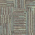Fine Print Carpet Tile Mint Chocolate swatch