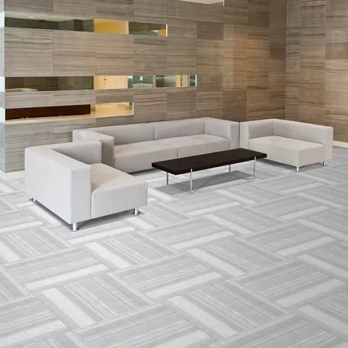 Durable Foss Couture 24x24 In Carpet Tile, Living Room Carpet Tiles