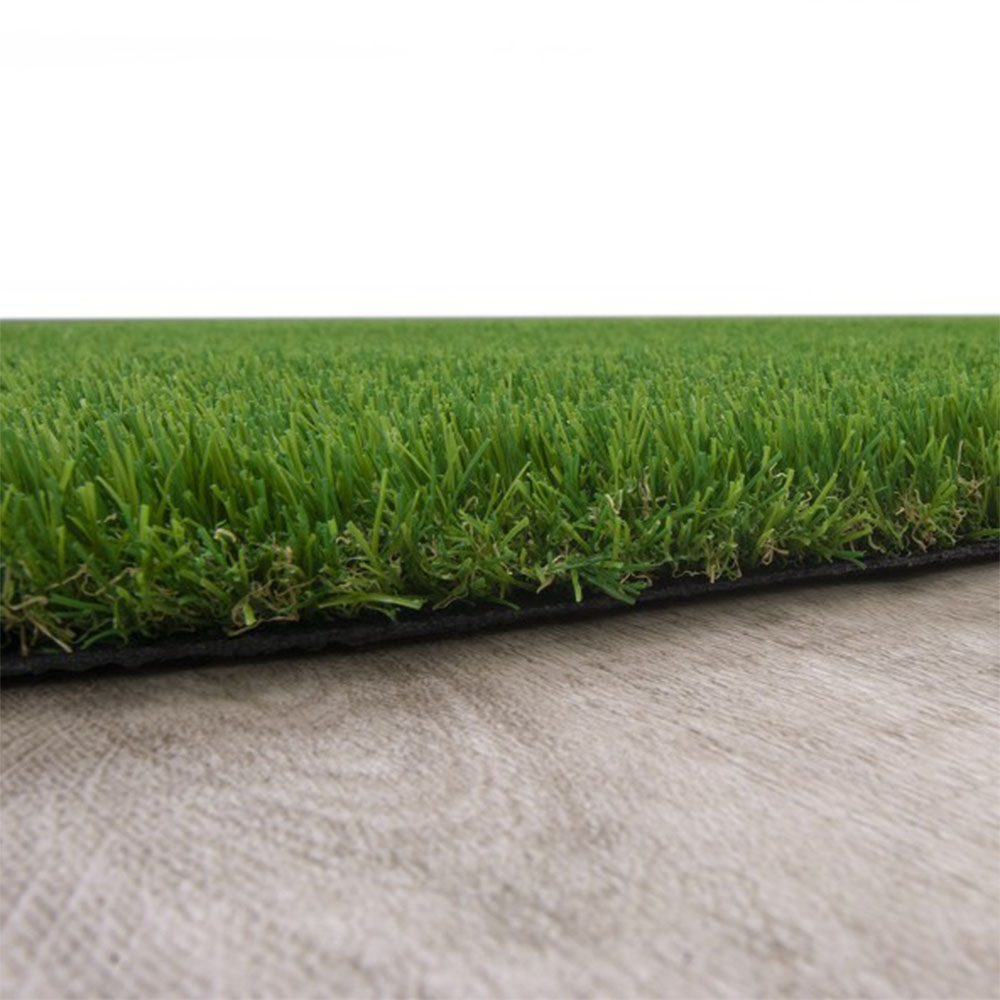 Side view GreenSpace Artificial Turf Mat 1/2 Inch x 4x6 Ft. 