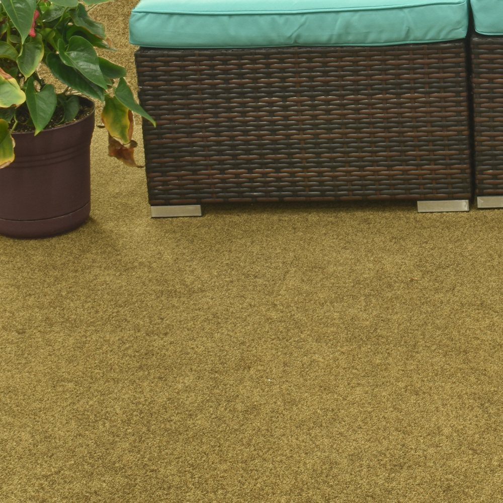 Grizzly Grass 24x24 - chairs and plants seating area