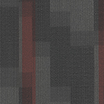 Magnify Commercial Carpet Tiles 24x24 inch Carton of 18 Crimson swatch