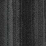Reverb Commercial Carpet Planks 12x48  Inch Carton of 14 Midnight swatch