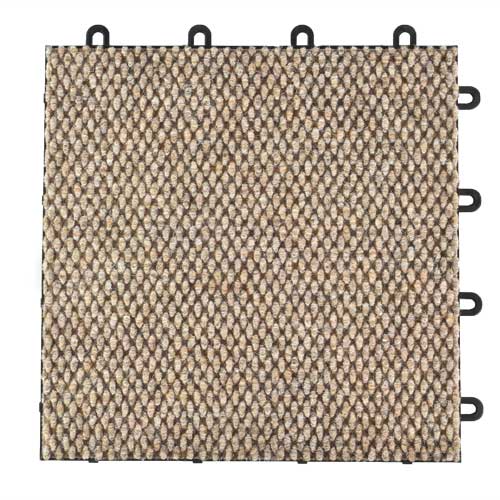 Raised Modular Carpet Tiles
