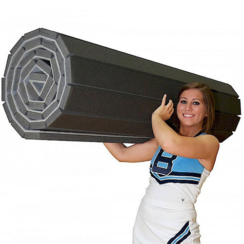 Transportation of Cheer and Gymnastics Roll Mats