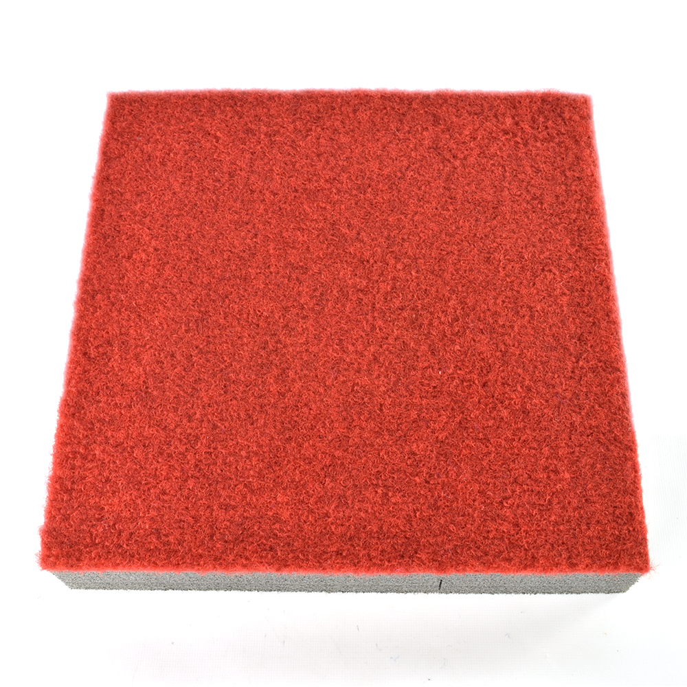 Cheerleading Mats 6x42 ft x 2 Inch Poly Flexible Roll - Select full red