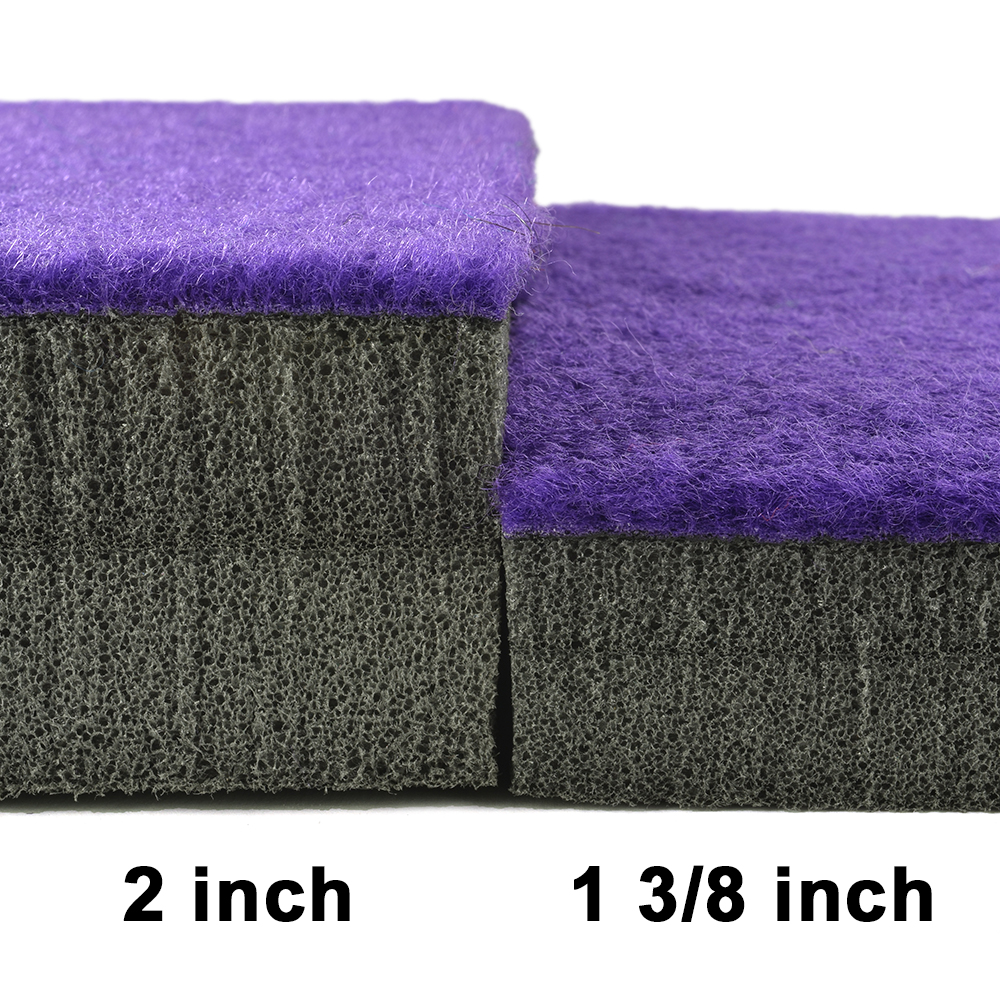 We Sell Mats - 4 ft x 6 x 2 in 4 x 6 - 2 Inch Thick, Purple / Pink