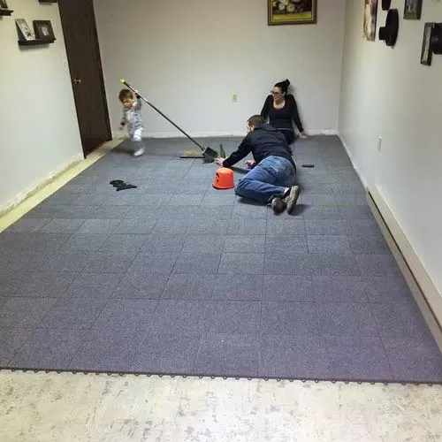 Raised Carpet Tiles for Wet Basements - Jason Ballard Testimonial