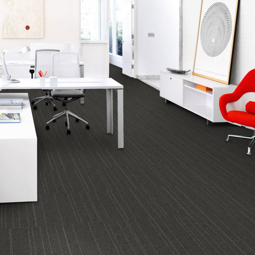 Commercial office carpet tiles