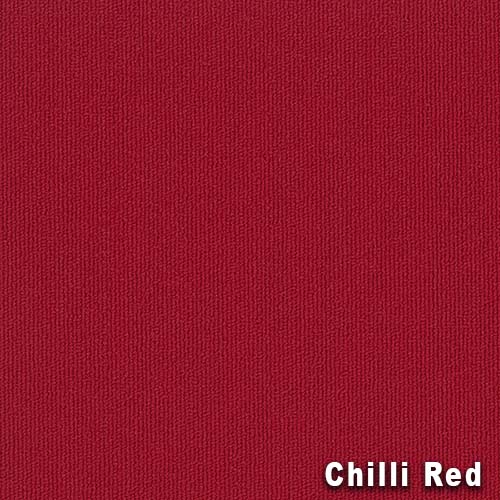 Colorburst Commercial Carpet Tiles 24x24 inch Carton of 18 Chili Red Full
