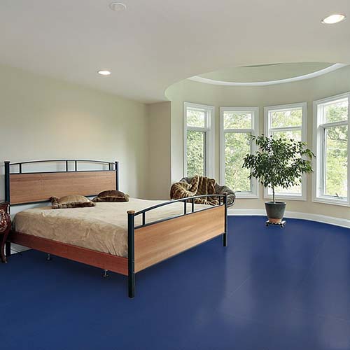 Colorburst Blue Carpet Plank