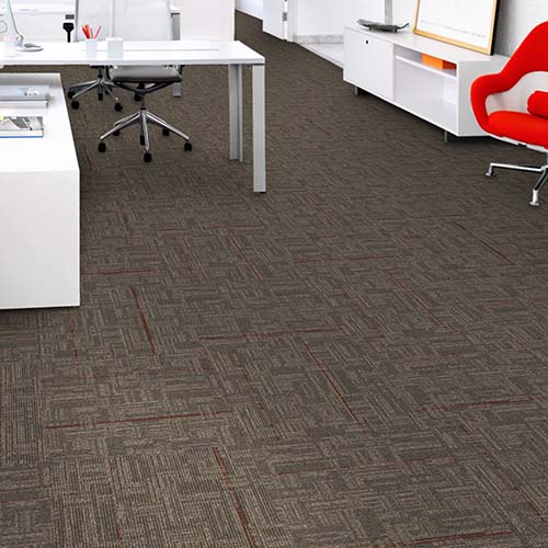 Daily Wire Commercial Carpet Tiles 24x24 Inch Carton of 24 Get Wired Install Quarter Turn