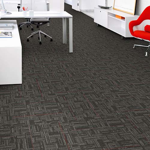 Daily Wire Commercial Carpet Tiles 24x24 Inch Carton of 24 Instant Impact Install Quarter Turn