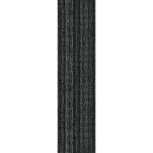 Echo Commercial Carpet Planks 12x48 Inch Carton of 14 Midnight Full