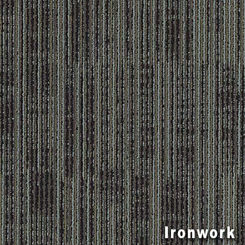 Get Moving Commercial Carpet Tiles 24x24 Inch Carton of 24 Ironworks Full