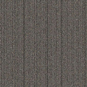 Rule Breaker Commercial Carpet Tiles nickel stripe swatch.