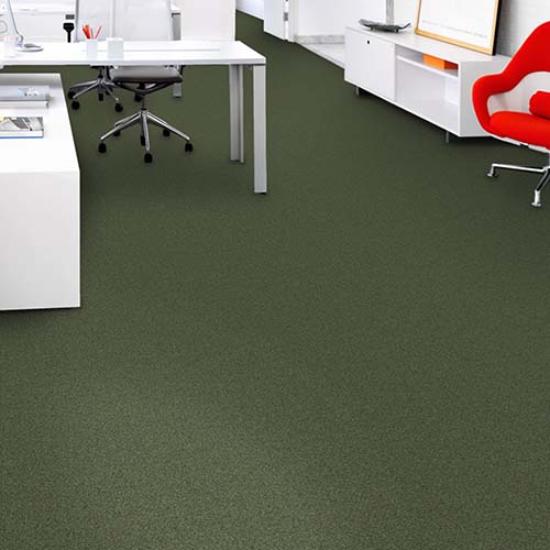 Scholarship II Commercial Carpet Tiles 24x24 Inch Carton of 18 Emerald Install Brick Ashlar