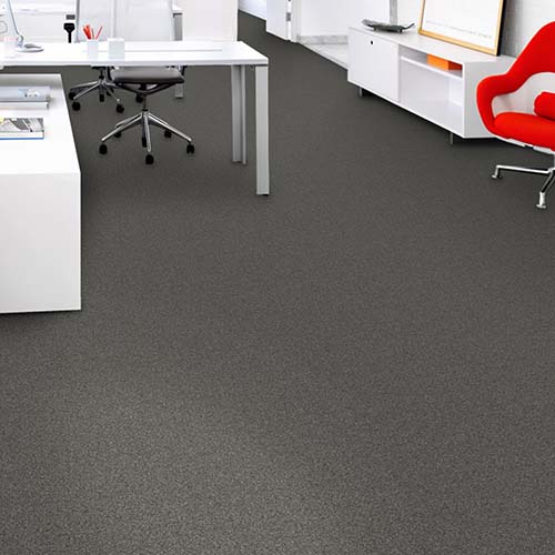 Reverb Commercial Carpet Tiles | 24x24 inch x 1/4 inch Thick | Carton of 18 | Stain Resistant | Striped Carpet Squares | Variety of Colors