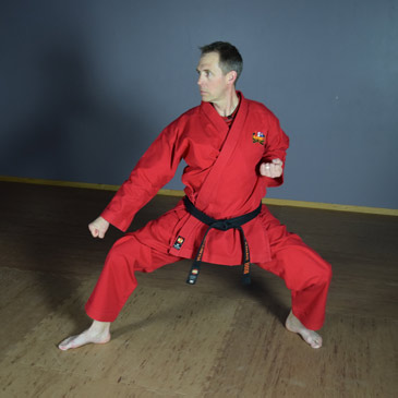 Karate Back Stance
